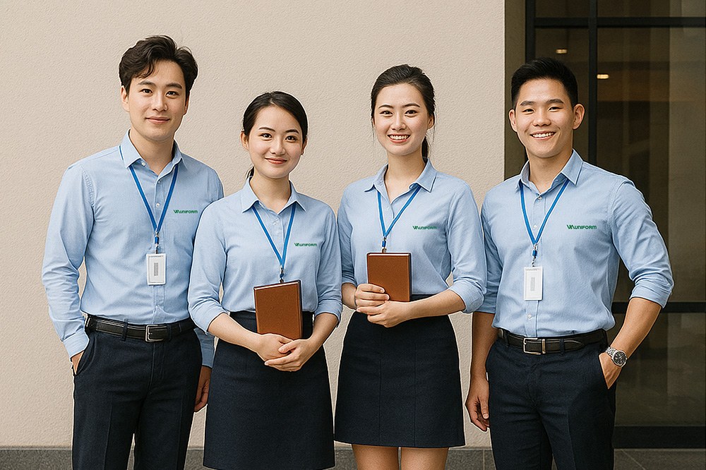 Gợi ý phối đồ với đồng phục áo sơ mi