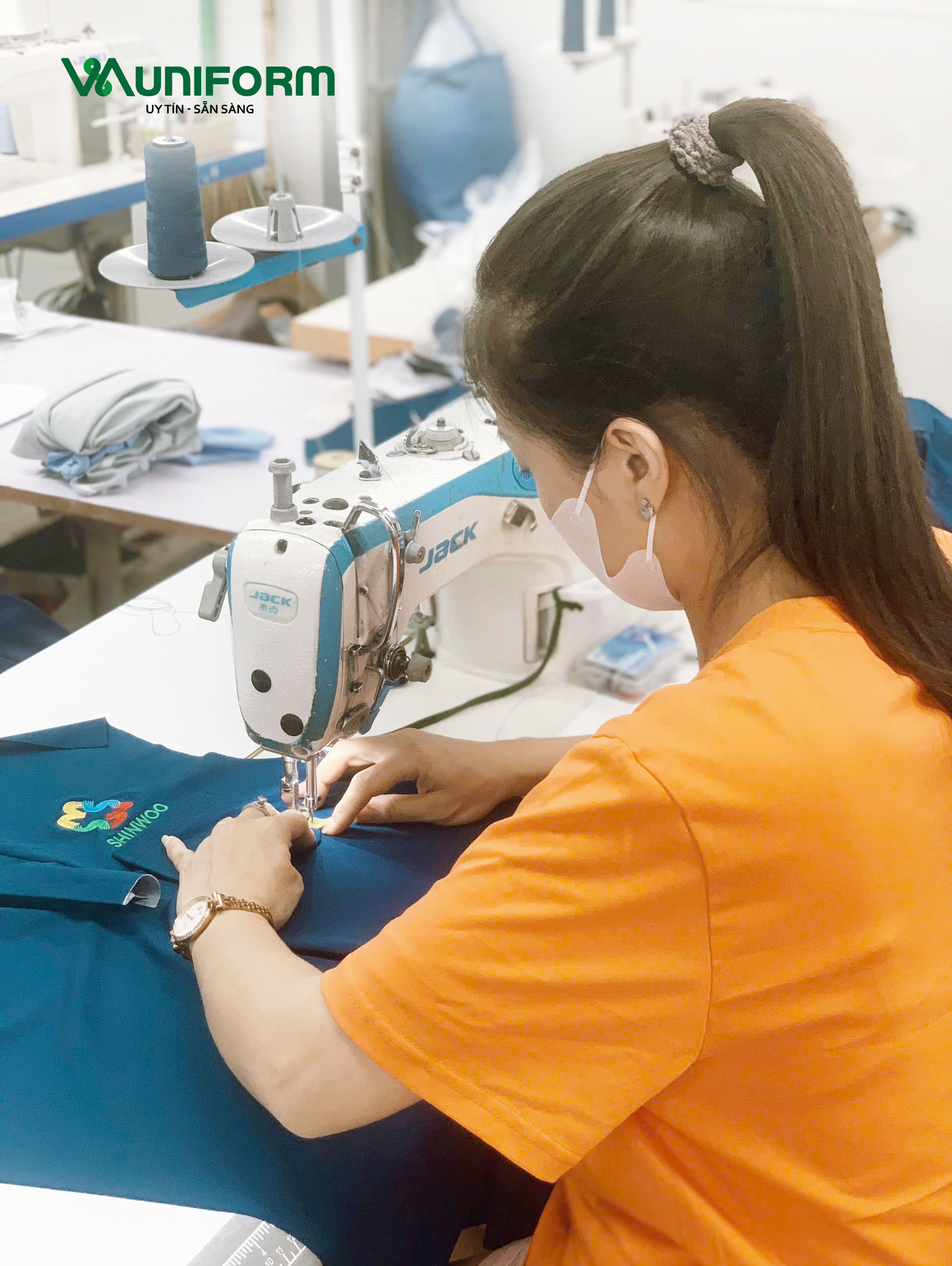 Quy trình đặt may áo khoác đồng phục mùa đông tại Đồng Phục Vĩnh An