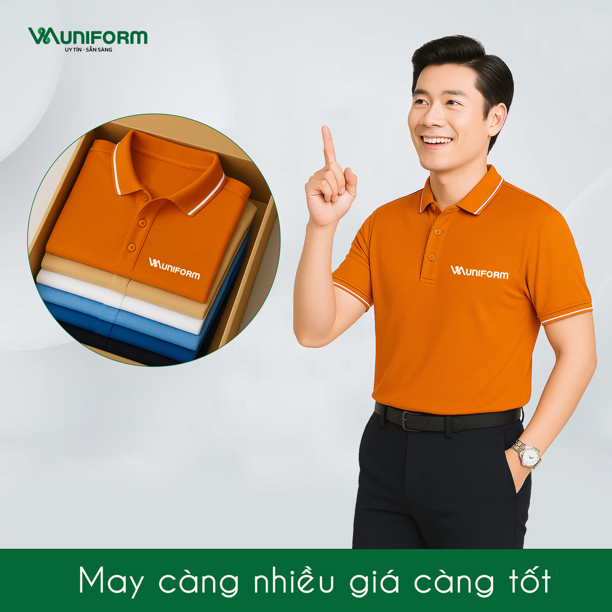 Mẫu áo polo đồng phục – chuyên nghiệp và lịch sự