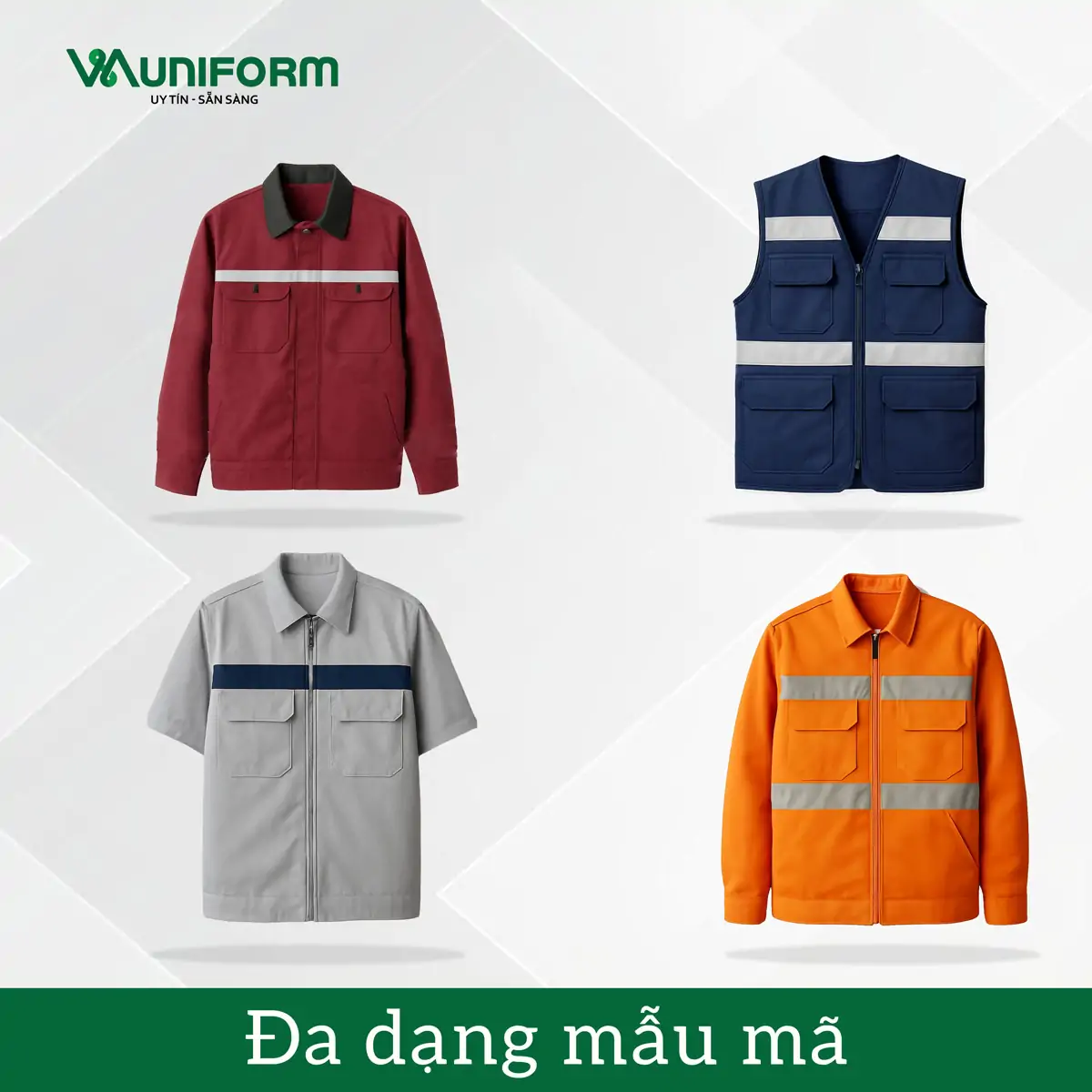 Đa dạng mẫu mã – Tự do tùy chỉnh theo nhận diện thương hiệu