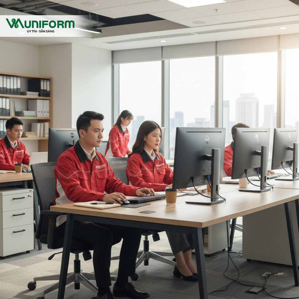 Đồng phục Vĩnh An đã thực hiện hàng trăm dự án lớn nhỏ tại miền Bắc