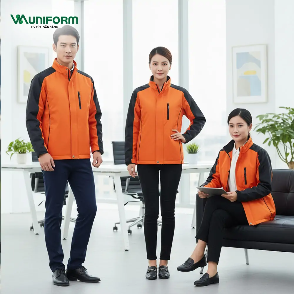 Thiết kế đồng phục công ty theo bộ nhận diện thương hiệu – Giải pháp xây dựng hình ảnh chuyên nghiệp và bền vững