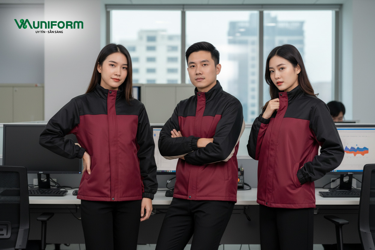 Xưởng may đồng phục số lượng lớn – Yếu tố quyết định chất lượng cho doanh nghiệp