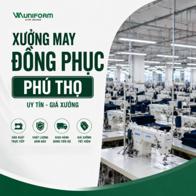 Xưởng may đồng phục Phú Thọ uy tín, giá xưởng năm 2026