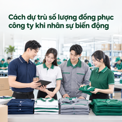 Cách dự trù số lượng đồng phục khi doanh nghiệp có nhân sự biến động
